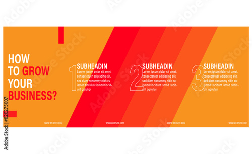  modern business carousel vector template