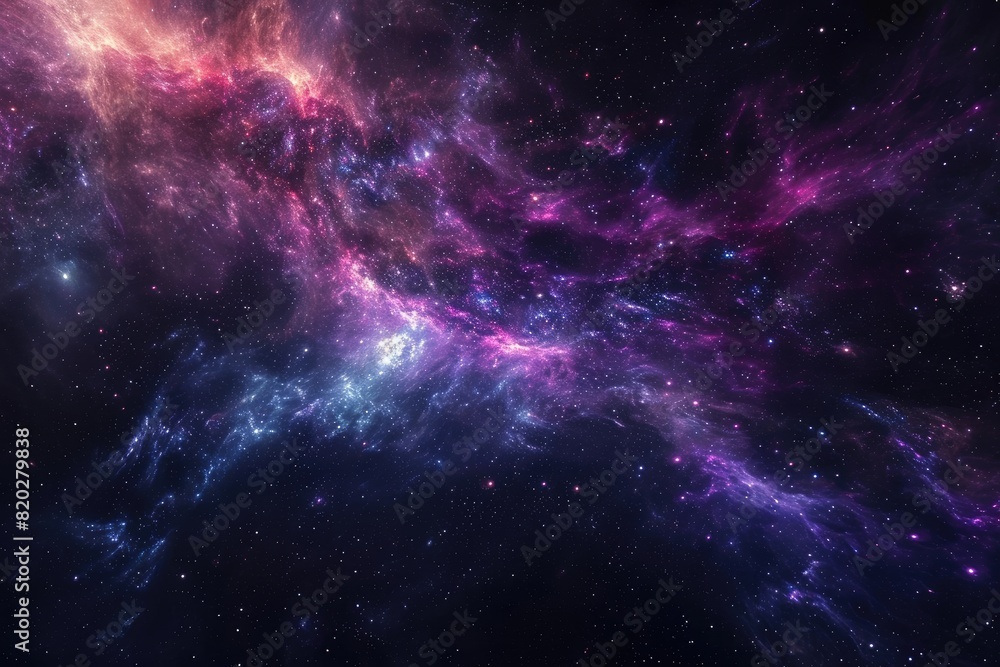 Amazing cosmic scene with stars and planets Amazing cosmic scene with stars and planets