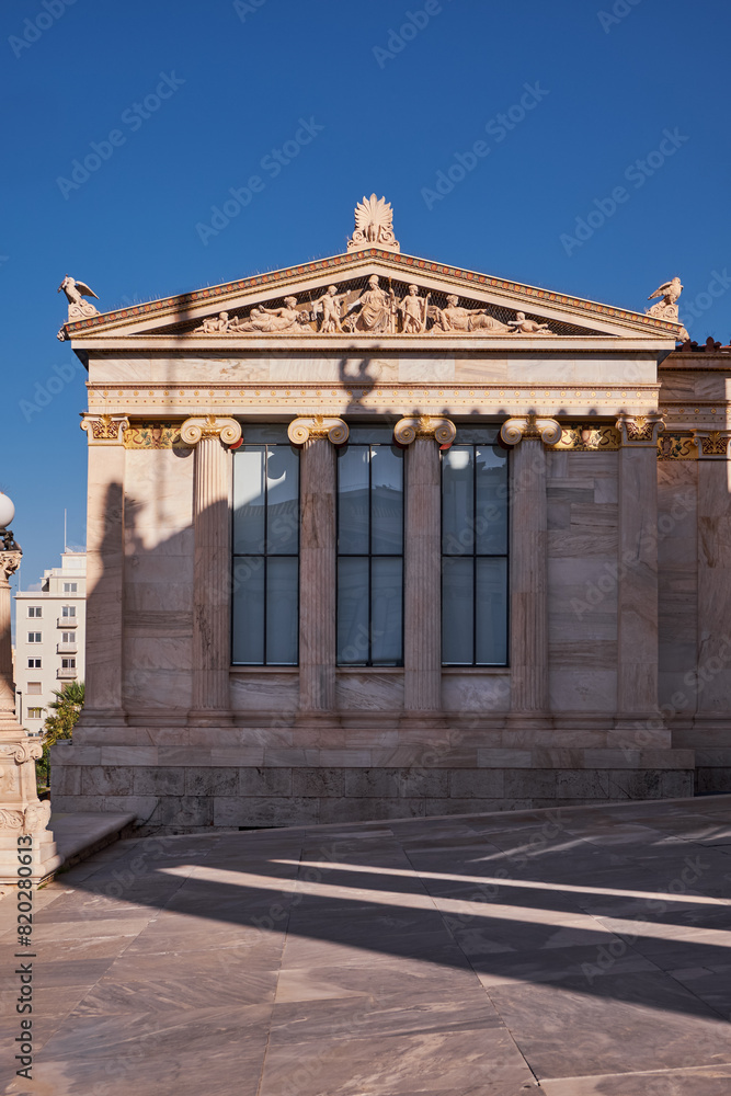 Obraz premium Athens Academy - Beautiful Greek Neoclassical Building in Greece