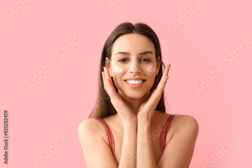 Beautiful young woman with ...
