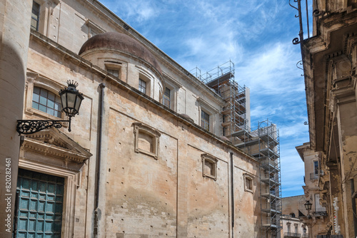 The Old town of Lecce  Apulia Region  Italy