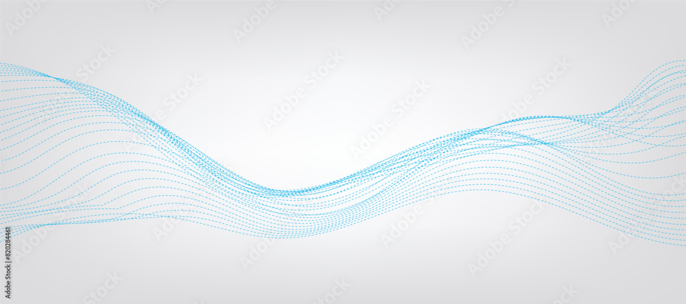 Vector abstract background with dynamic blue waves, lines and particles.
Vector abstract background with dynamic blue waves, lines and particles.