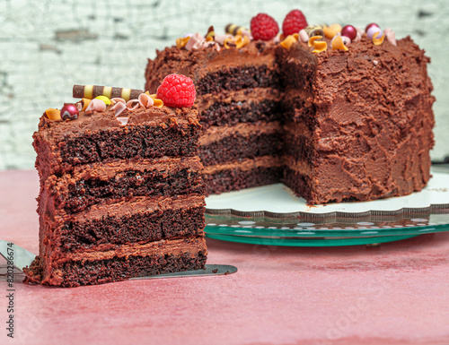 Foto PASTEL DE CHOCOLATE VS MATILDA
