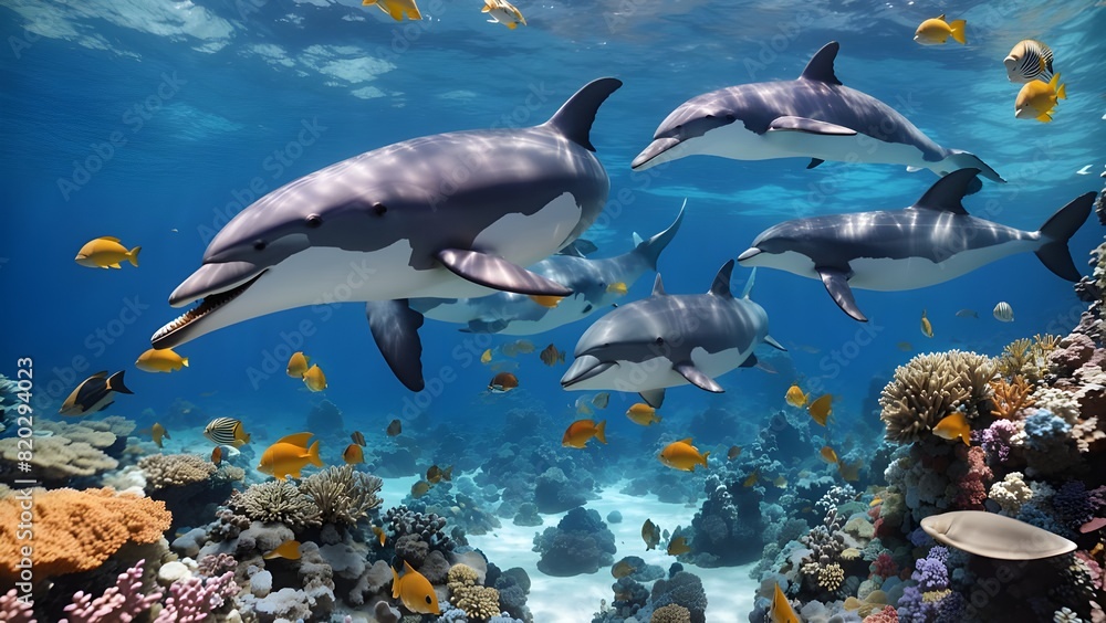 water animals and water view water animals and water view