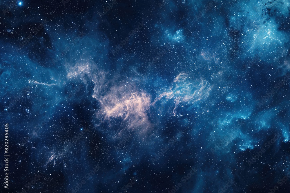 Colorful galaxy with nebulas and cosmic dust Colorful galaxy with nebulas and cosmic dust