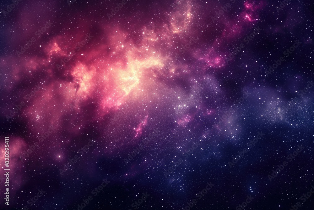 Fototapeta premium Amazing stars and planets in the cosmos