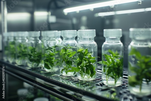 Advanced Botanical Research: Plant Tissue Culture in Sterile Lab Conditions