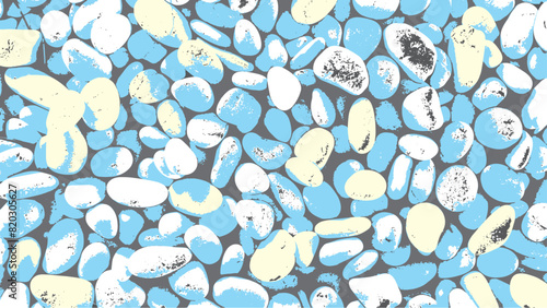 1-11. Pebble stone textured background image.