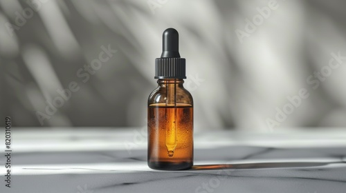 An e-commerce store with a CBD oil dropper bottle, a natural CBD hemp extract, white background
