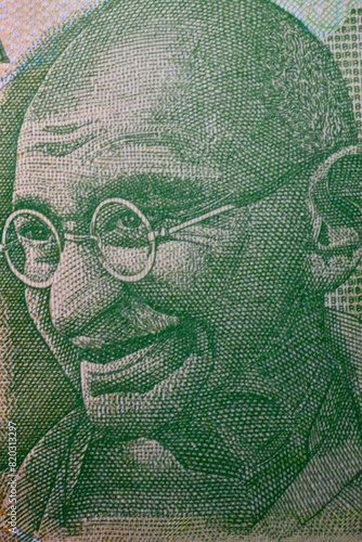 Фотография Mahatma Gandhi Portrait, (1869-1948) was an Indian lawyer, anti-colonial nationa