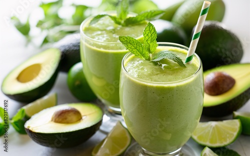 Smooth and Nutritious: The Ultimate Guide to Avocado Smoothies with mint
