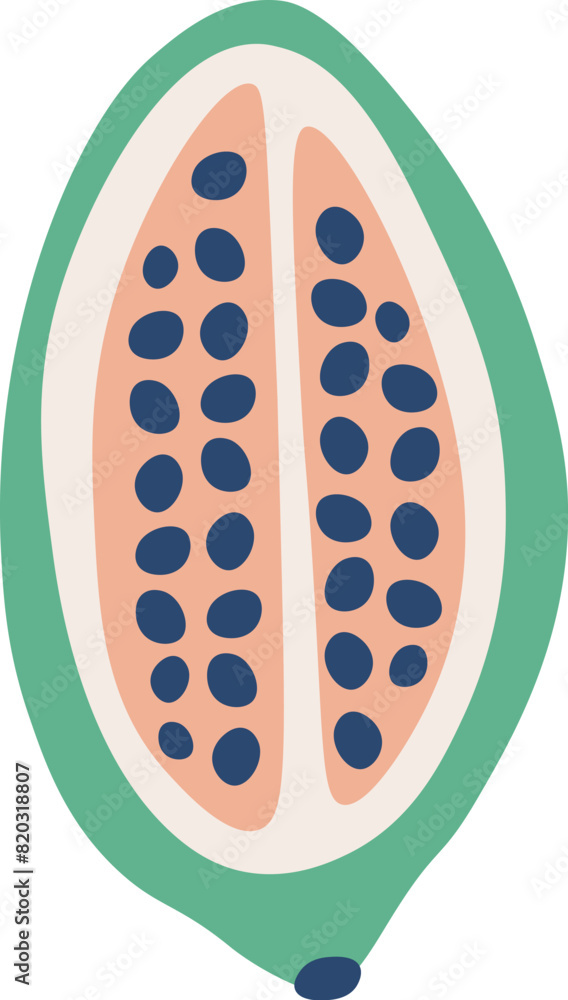 Hand Drawn Exotic Fruit Hand Drawn Exotic Fruit