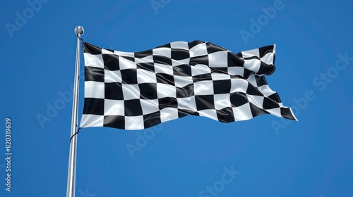 sport race championship success background, checkered flag, end race background,