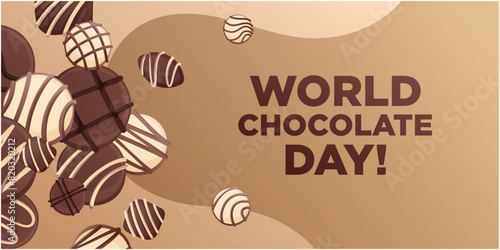 World Chocolate Day Banner Post