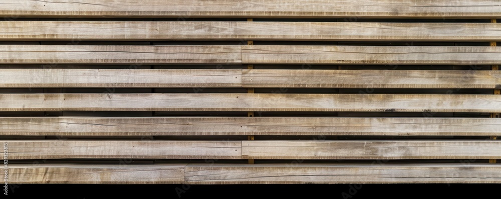Detail of wooden battens wall pattern Detail of wooden battens wall pattern