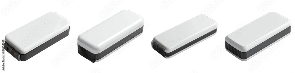 Whiteboard Eraser isolated on transparent png background. Generative ai Whiteboard Eraser isolated on transparent png background. Generative ai