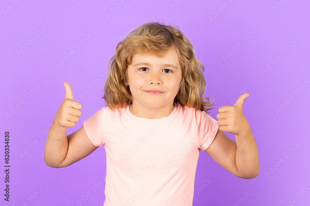 Portrait of cute smiling child, isolated studio background. Happy kid, happy and smiling emotions. Portrait of cute smiling child, isolated studio background. Happy kid, happy and smiling emotions.