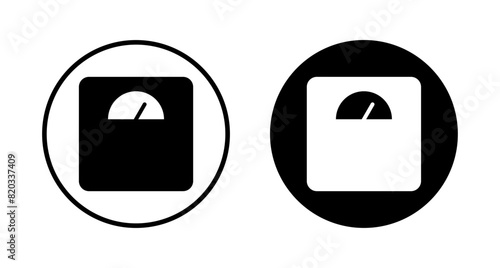 Scales icon vector isolated on white background. Law scale icon. Scales vector icon. Justice