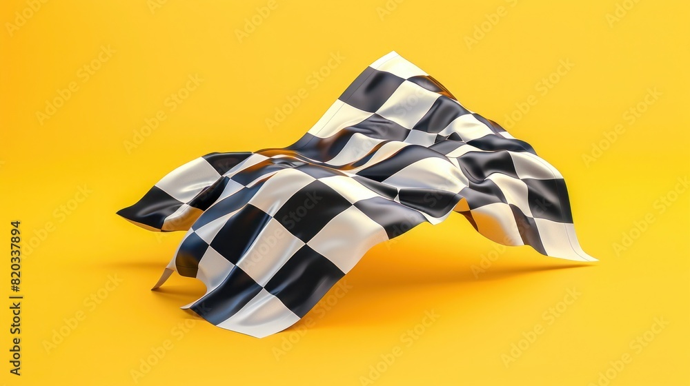 checkered flag, end race background, Checkered flag wave flying on ...