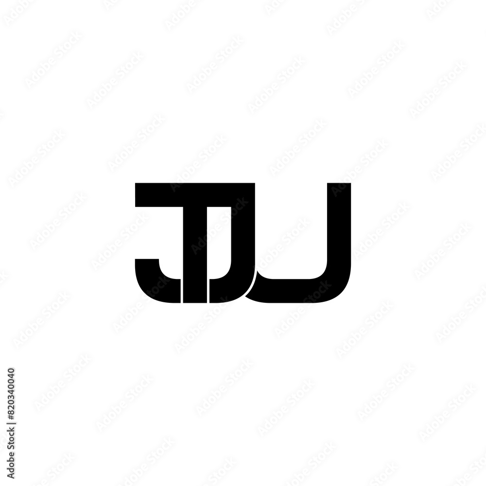 tju lettering initial monogram logo design tju lettering initial monogram logo design
