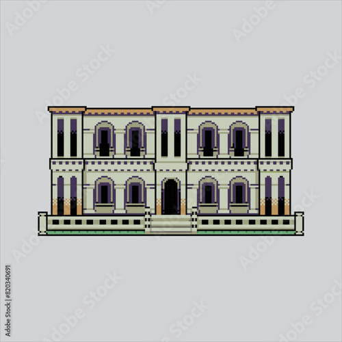 Pixel art illustration Coral. Pixelated Coral. Sea Coral Building pixelated for the pixel art game and icon for website and video game. old school retro.