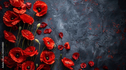 Memorial day  with poppies © Vlad Kapusta