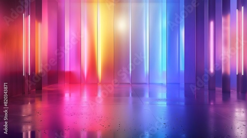 Wallpaper Mural Light tech gradient Torontodigital.ca