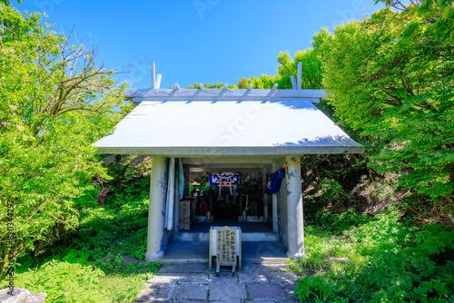 初夏の妙見神社　長崎県雲仙市　Myoken Shrine in early summer. Nagasaki Pref, Unzen City. photo