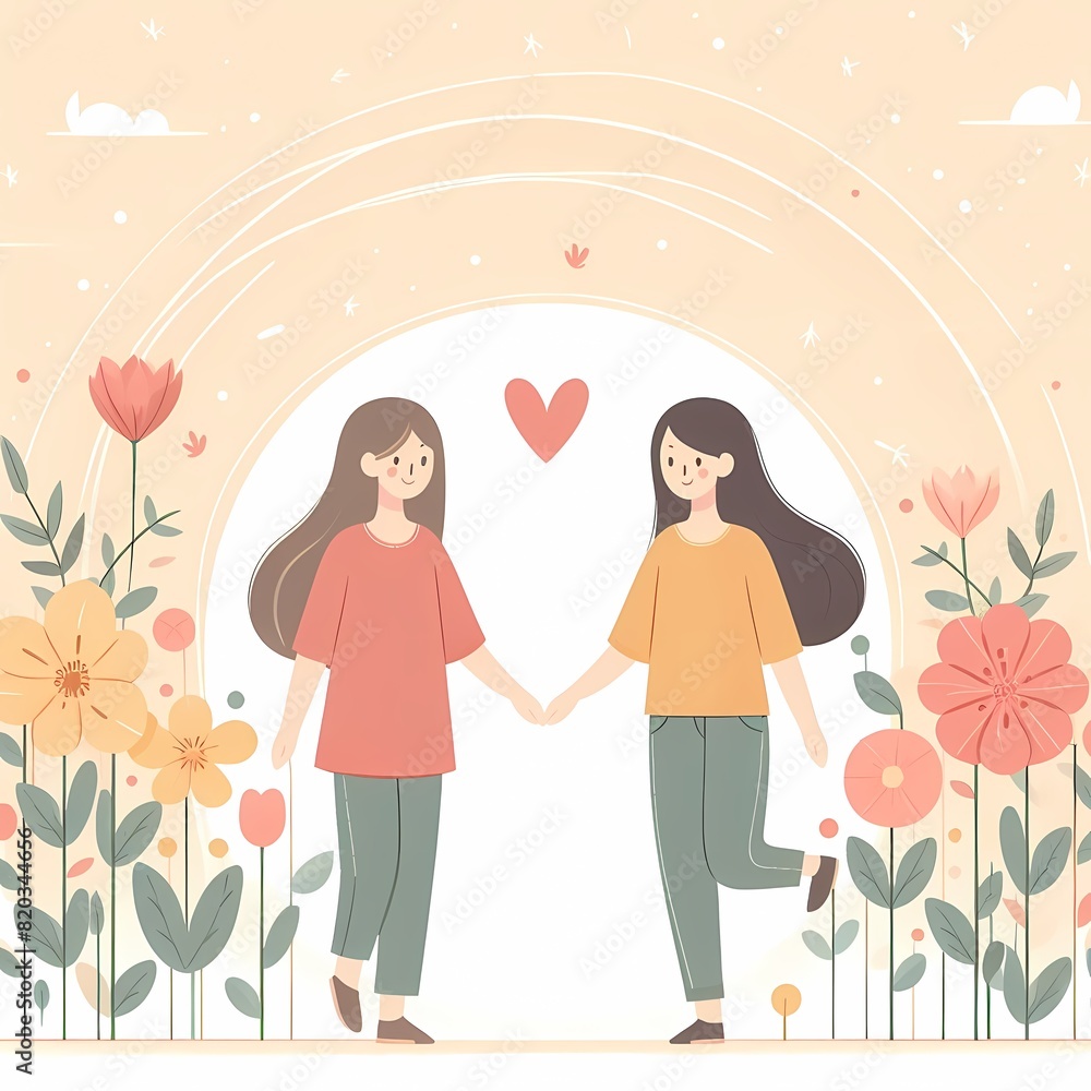Celebrating Friendship: Illustration of Happy Friends Engaging in Various Activities on Friendship Day Celebrating Friendship: Illustration of Happy Friends Engaging in Various Activities on Friendship Day