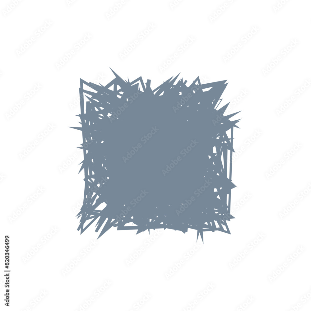 An isolated abstract grunge scribble background design element. An isolated abstract grunge scribble background design element.
