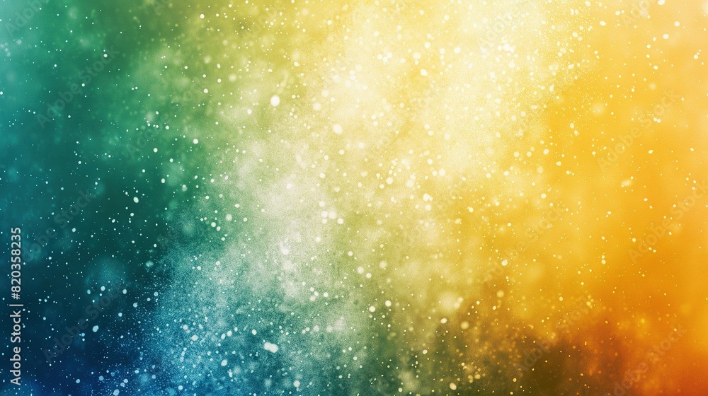 White, Green, Blue, Orange, Yellow Gradient: Grainy Noise Grungy Retro Background White, Green, Blue, Orange, Yellow Gradient: Grainy Noise Grungy Retro Background