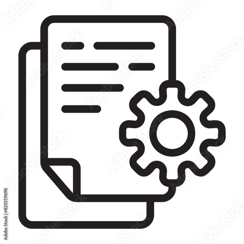 management line icon