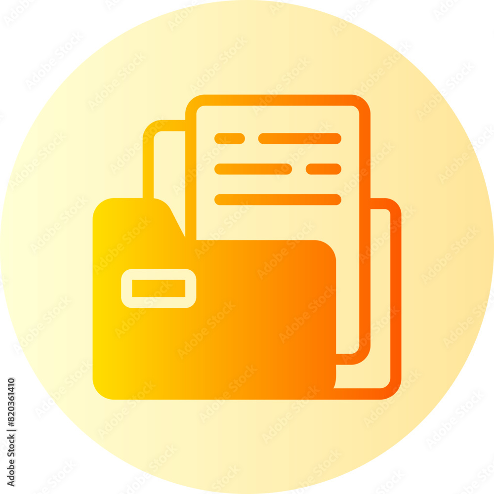 folder gradient icon folder gradient icon