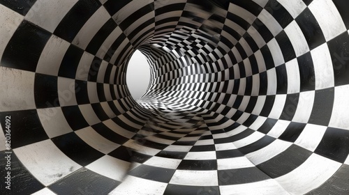 Geometric Illusion: Mastering the Art of Depth photo