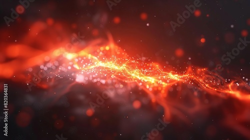 A simulation of the formation of the cosmic web over billions of years