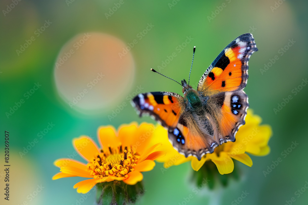 butterfly on flower