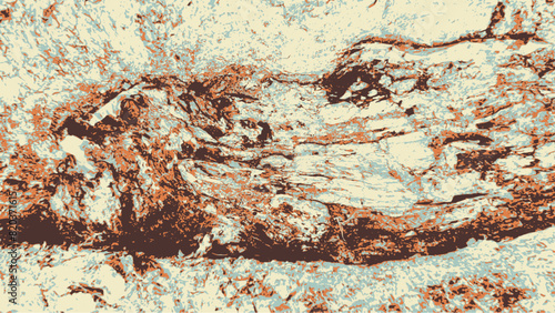 2-93c. Old Wood Surface Texture Effect - Illustration 