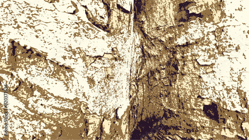 2-98c. Old Wood Surface Texture Effect - Illustration 