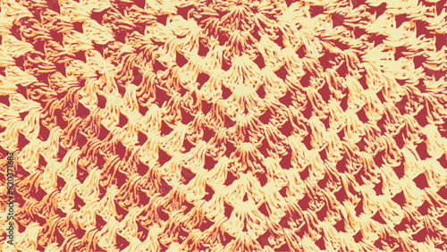 2-5c. Textile Bag Texture Background Pattern - Illustration.