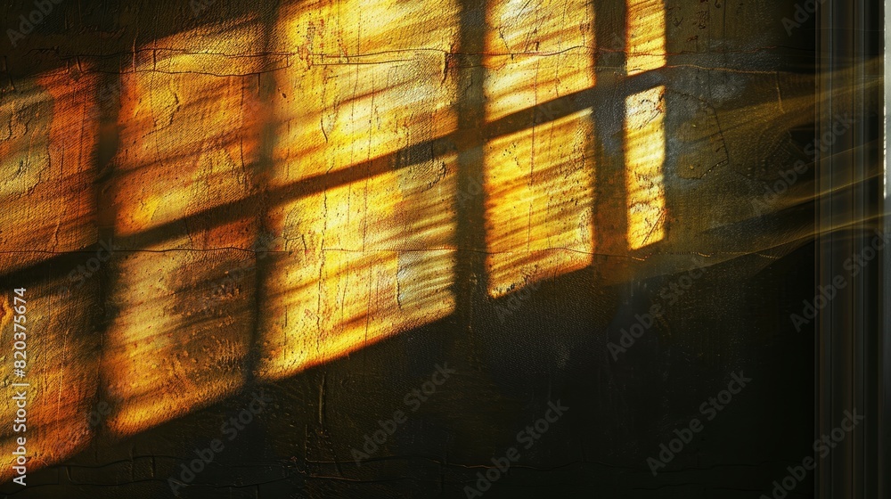 Light Shadows And Lines Curtain Silhouettes On A Textured Surface, Creating An Artistic And Abstract Composition, High Quality Light Shadows And Lines Curtain Silhouettes On A Textured Surface, Creating An Artistic And Abstract Composition, High Quality