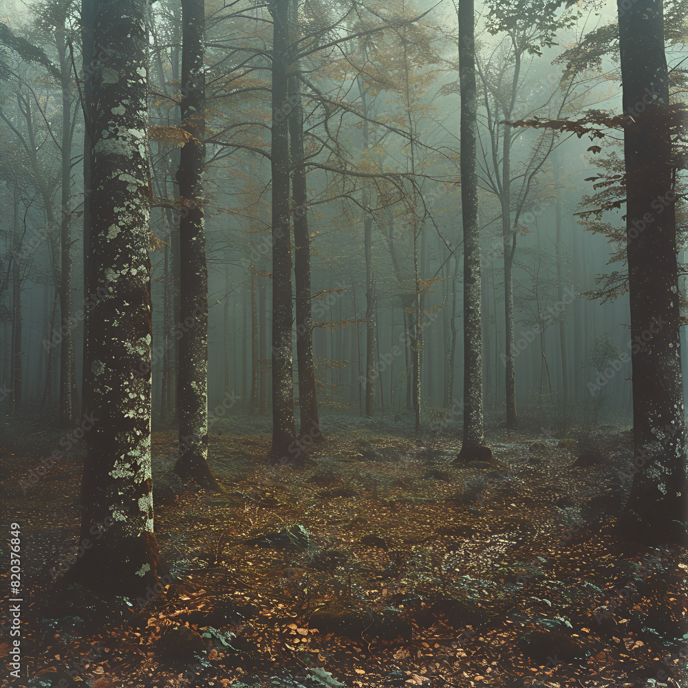 Fototapeta premium morning in the forest