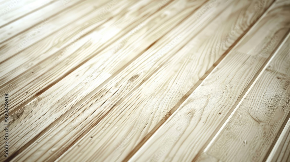 Fototapeta premium Cream Wooden Wall Texture Background Surface, Offering A Warm And Inviting Look, High Quality