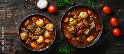 Savoring the Rich Flavors of Authentic Hungarian Goulash and Dumplings