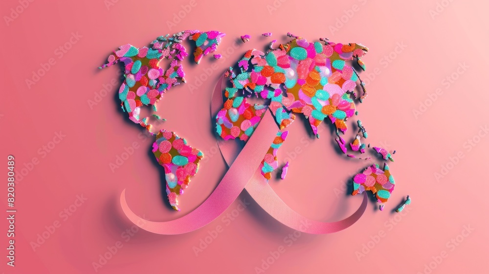 Beautiful magenta abstract background. Pink neutral backdrop for