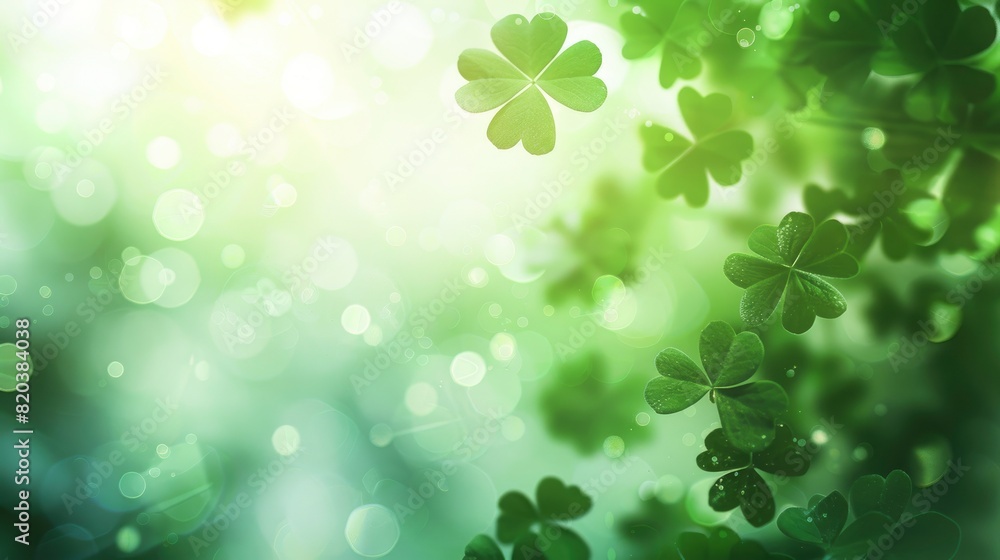 Background Of Green Shamrock Nature, Offering A Fresh And Juicy Look, High Quality Background Of Green Shamrock Nature, Offering A Fresh And Juicy Look, High Quality