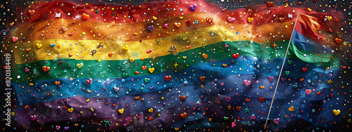 LGBTQ+ Pride Month Banner photo