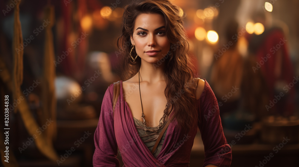 Woman Delighted in Fantasy Age Studio Woman Delighted in Fantasy Age Studio