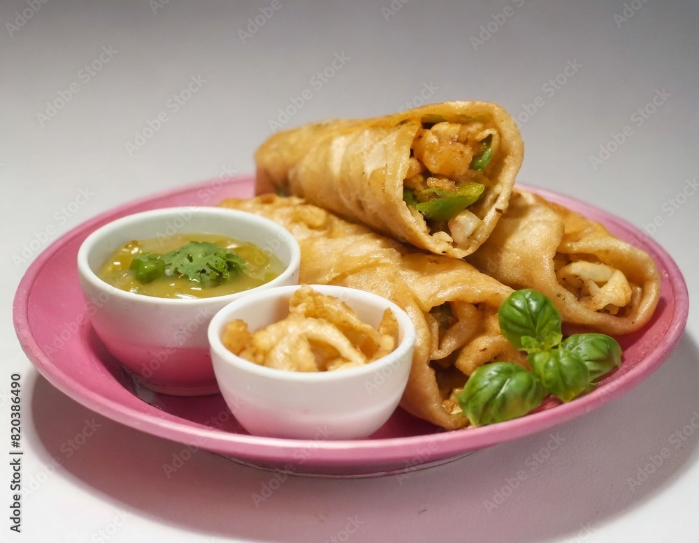 Indian Veg chapati Wrap Indian Veg chapati Wrap