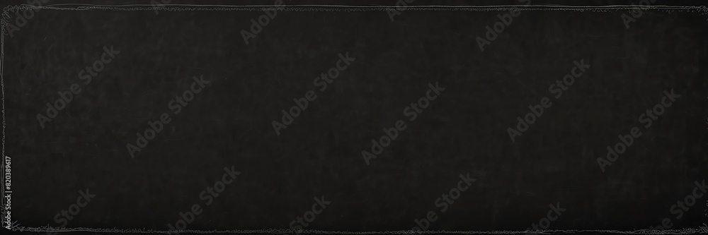 blank black chalkboard texture for copyspace from Generative AI