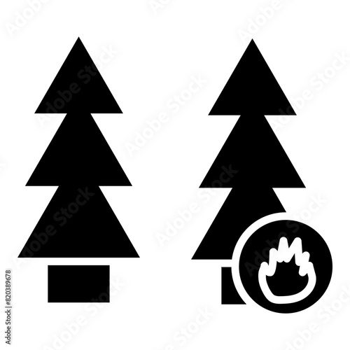 forest fires icon